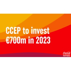 CCEP to invest €700m in 2023