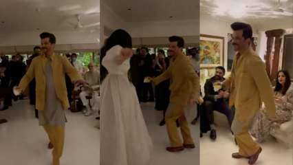 Anil Kapoor’s impromptu dance with Rhea Kapoor at her wedding party is pure father-daughter goals