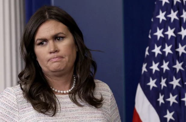Sarah Sanders Schooled by History Teacher Over Twitter ‘Censor’ Whining