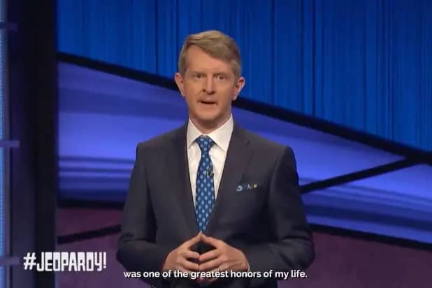‘Jeopardy!’: Ken Jennings Gets Emotional Honoring Alex Trebek in His First Episode as Guest Host (Video)