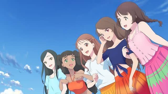 Hula Girls Smile Shiningly in Original Anime Film Hula Fulla Dance Full Trailer & Poster visual