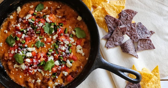 Chorizo Skillet Queso Fundido