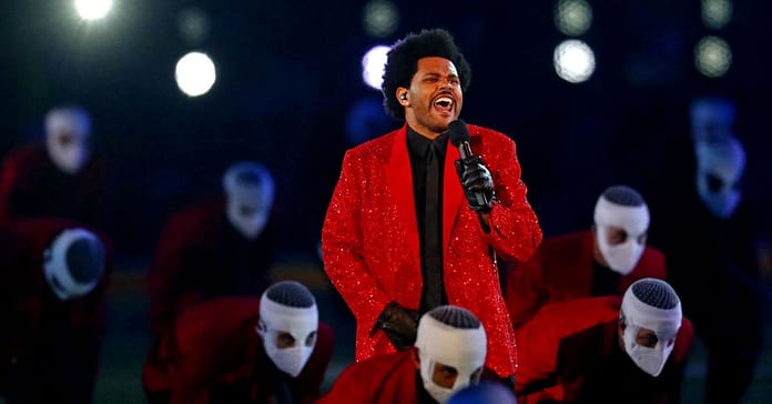Why The Weeknd’s dancers were wearing white masks at Super Bowl LV