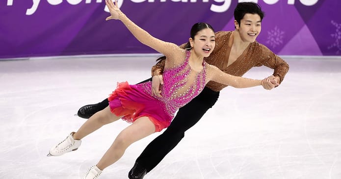 I Could Watch Olympic Ice Dancer Maia Shibutani Casually Skate to Pop Hits For Hours