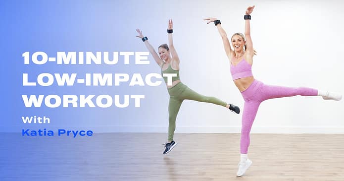 10-Minute Low-Impact Dance Cardio With DanceBody Founder Katia Pryce
