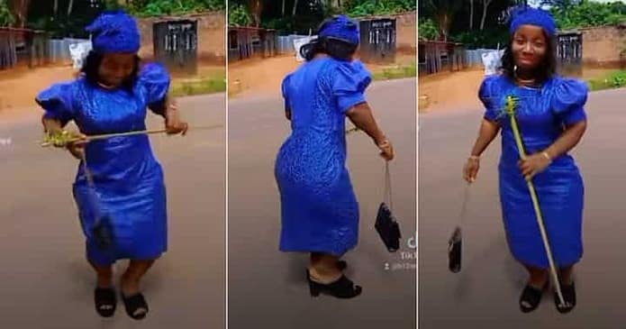 “Anambra People too Sweet”: Nigerian Lady with Small Stature Dances to Igbo Song, Video Trends