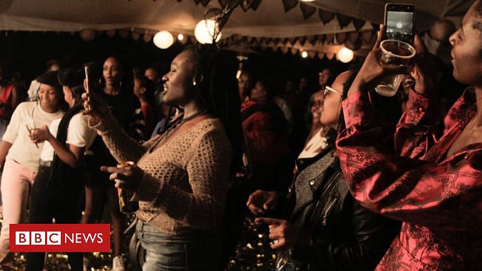 The Kenyan dance parties where men are banned