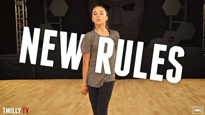 Dua Lipa – New Rules – Choreography by Brian Friedman – #TMillyTV