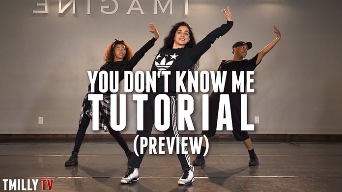 Dance Tutorial [Preview] Jax Jones – You Don’t Know Me ft RAYE – Choreography by Eden Shabtai