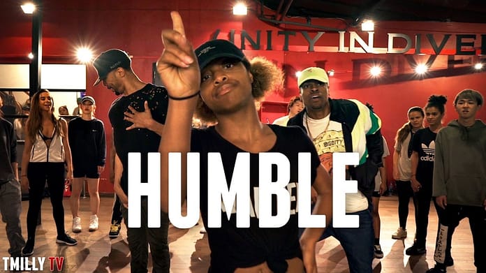 Kendrick Lamar – HUMBLE. Choreography by Phil Wright – #TMillyProductions