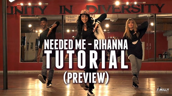 Dance TUTORIAL [Preview] – Needed Me – Rihanna  Choreography by Eden Shabtai