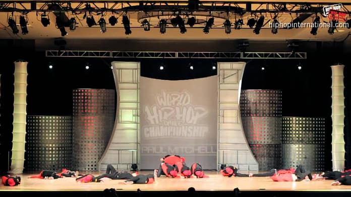 Team Recycled (Germany) at World Hip Hop Dance Championship Finals 2012(MegaCrew)