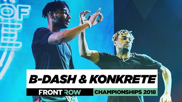 Bdash & Konkrete | FrontRow | World of Dance Championships 2018 | #WODCHAMPS18