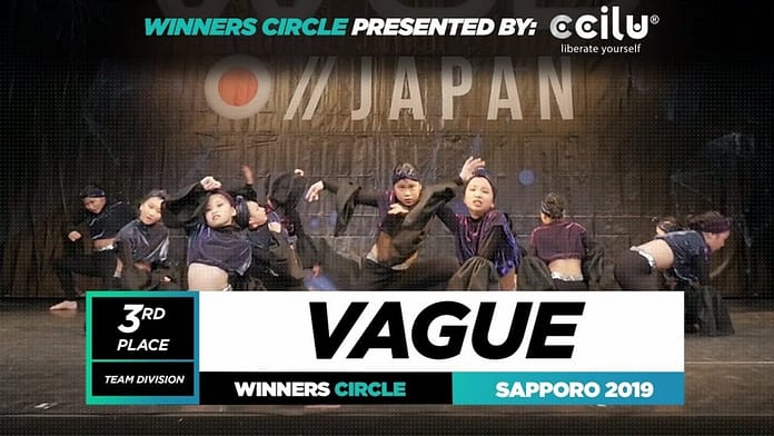 Vague | 3rd Place Team | FRONTROW | World of Dance Sapporo Qualifier 2019 | #WODSAP19