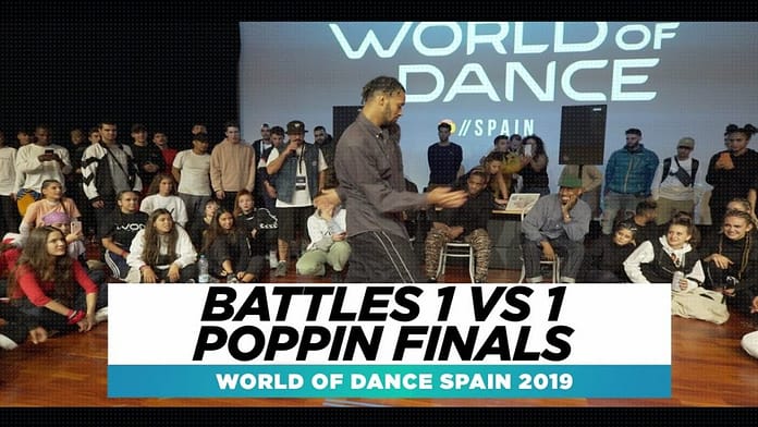 BATTLES 1 VS 1 POPPIN FINALS | FRONTROW | World of Dance Spain Qualifier 2019 | #WODSP19