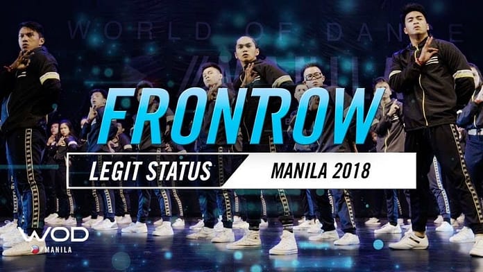 Legit Status | FrontRow | World of Dance Manila Qualifier 2018
