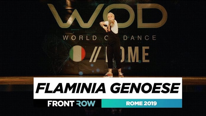 Flaminia Genoese | FRONTROW | Showcase | World of Dance Rome Qualifier 2019 | #WODIT19