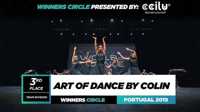 ART OF DANCE BY COLIN | 3rd Place Team | Winners Circle | World of Dance Portugal 2019 | #WODPOR19