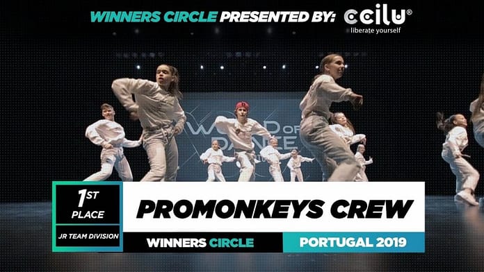 PROMONKEYS CREW |1st Place Jr Team| Winners Circle|World of Dance Portugal Qualifier 2019| #WODPOR19
