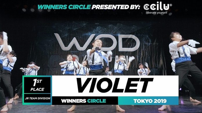 VIOLET | 1st Place Jr Team | Winners Circle | World of Dance Tokyo Qualifier 2019 | #WODTokyo19
