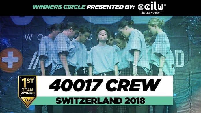 40017 Crew | 1st Place Team Division | Winners Circle | World of Dance Switzerland 2018 | #WODSWZ18