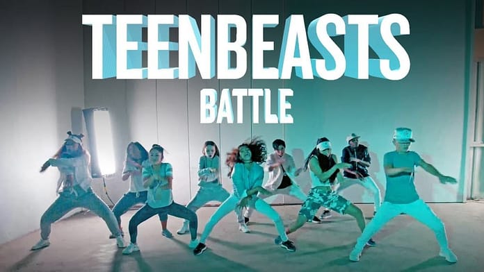 TEEN BEASTS dance off vs. BABY BEASTS