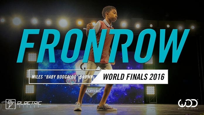 Miles “Baby Boogaloo” Brown | FrontRow | World of Dance Finals 2016 | #WODFinals16