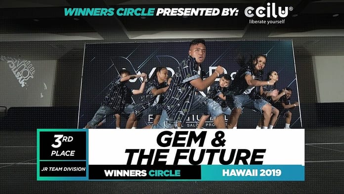 Gem & The Future | 3rd Place Jr Team | Winner Circle | World of Dance Hawaii 2019 | #WODHI19
