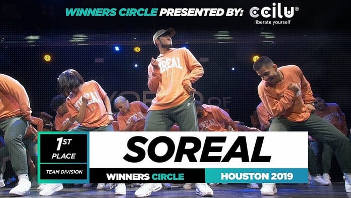 SOREAL | 1st Place Team | Winner Circle | World of Dance Houston 2019 | #WODHTOWN