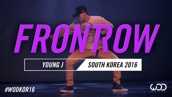 YOUNG J | FrontRow | World of Dance South Korea Qualifier 2016 | #WODKOR16