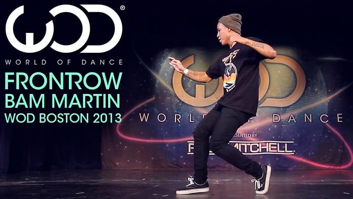 Bam Martin | World of Dance | FRONTROW | #WODBOS 2013
