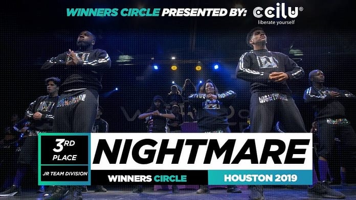NIGHTMARE | 3rd Place Jr Team | Winner Circle | World of Dance Houston 2019 | #WODHTOWN