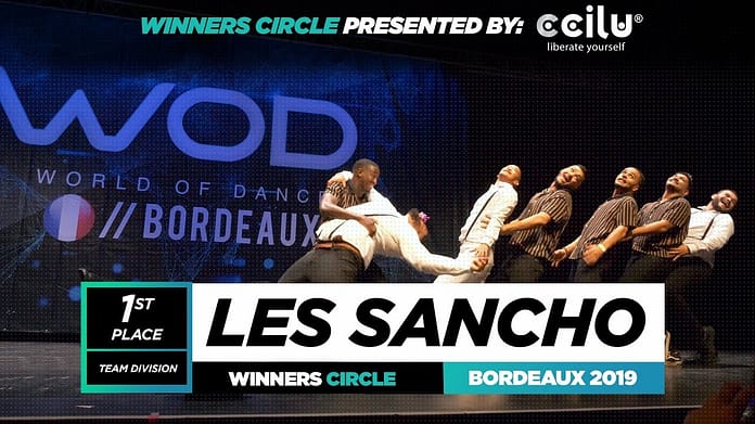 Les Sancho | 1st Place Team |  Winners Circle | World of Dance Bordeaux Qualifier 2019 | #WODBDX19