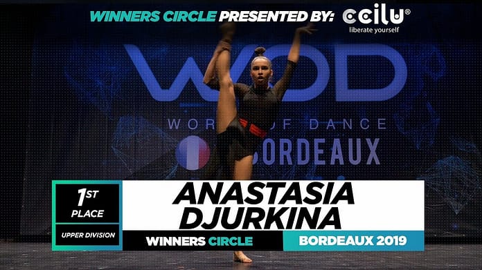 Anastasia Djurkina | 1st Place Upper|Winners Circle|World of Dance Bordeaux Qualifier 2019|#WODBDX19