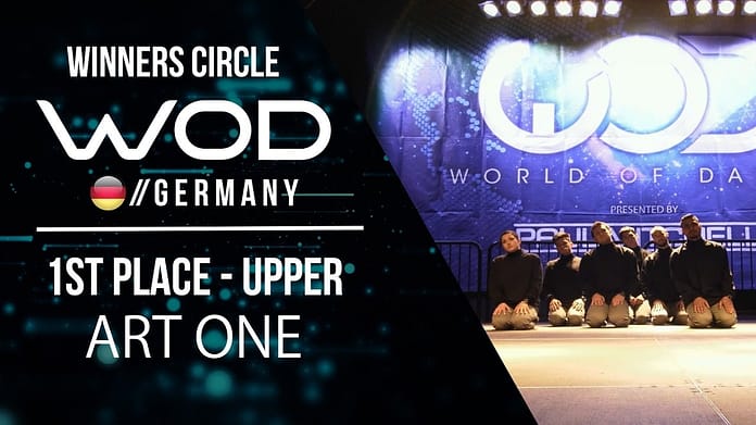 ART ONE | 1ST Place Upper | World of Dance Germany Qualifier | Winners Circle | #WODGER17