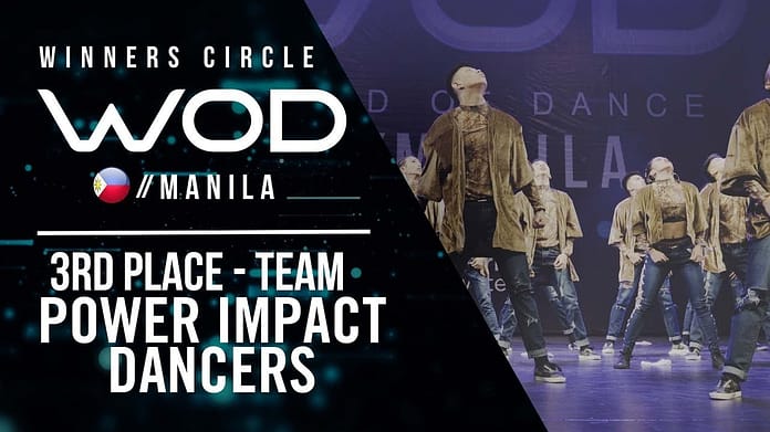 Power Impact Dancers | 3rd Place Team | Winners Circle | World of Dance Manila Qualifier 2018
