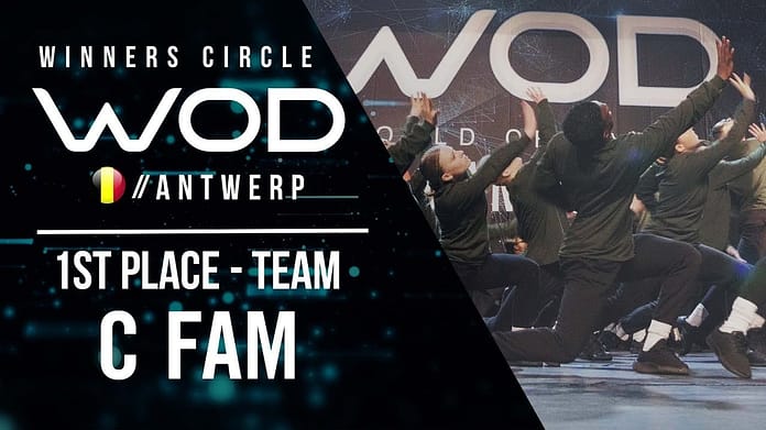 C Fam | 1st Place Team Division | World of Dance Antwerp Qualifier 2018 | Winners Circle