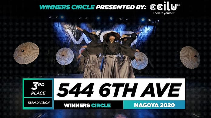 544 6th Ave | 3rd Place Team | Winner Circle | World of Dance Nagoya 2020 | #WODNGY2020