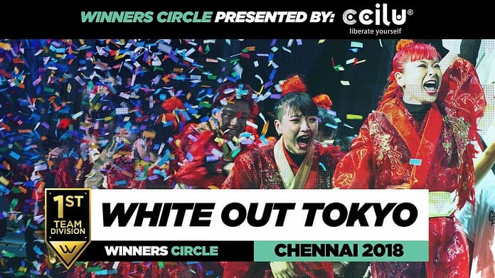 White Out Tokyo | 1st Place Team | Winners Circle | World of Dance Championships 2018 | #WODCHAMPS18