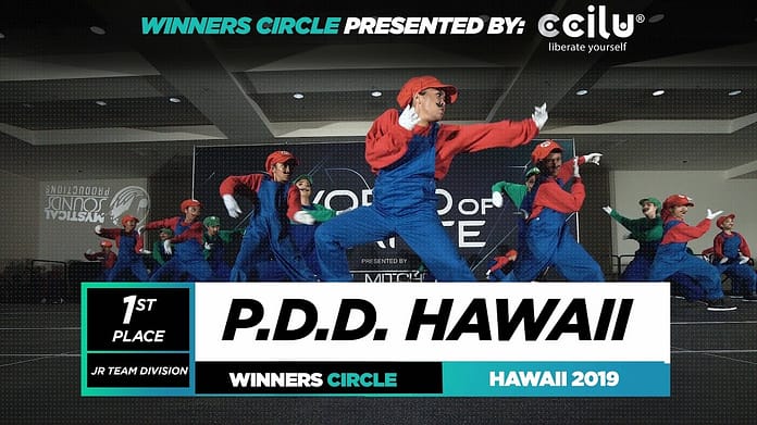 P.D.D.  Hawaii | 1st Place Jr Team | Winner Circle | World of Dance Hawaii 2019 | #WODHI19