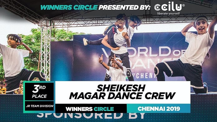 Sheikesh Magar Dance Crew|3rd Place Jr Team|Winners Circle|World of Dance Chennai 2019|WODCHENNAI19