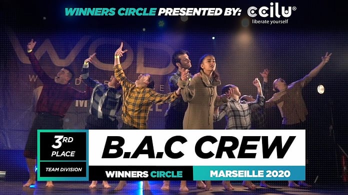 B.A.C. Crew | 3rd Place Team | Winner Circle | World of Dance Marseille 2020 | #WODFR2020