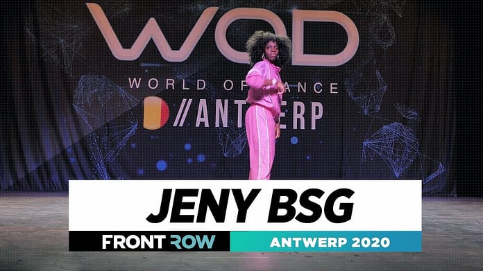 Jeny BSG | Frontrow | World of Dance Antwerp 2020 | #WODANT2020