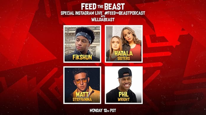 #FEEDtheBEASTpodcast Ep.6 | Matt Steffanina , Fikshun , Hatala Sisters, Phil Wright