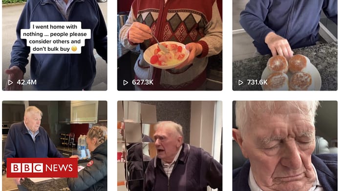 Coronavirus: The grandad who became a TikTok star without realising it