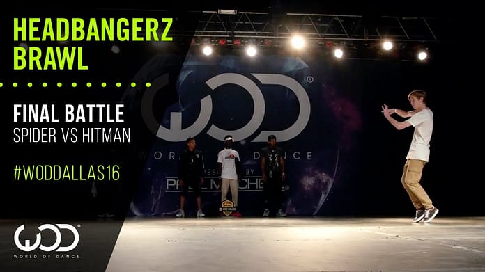 SPIDER vs HITMAN | Headbangerz Brawl Final Battle | World of Dance Dallas 2016 | #WODDALLAS16