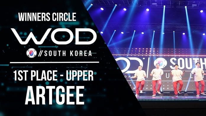 ARTGEE  | 1st Place Upper | Winner’s Circle | World of Dance South Korea 2017 | #WODSK17