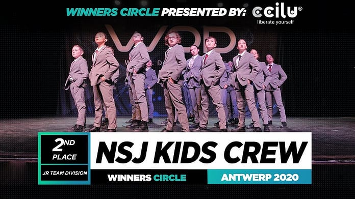 NSJ KIDS CREW | 2nd Place Jr Team | Winner Circle | World of Dance Antwerp 2020 | #WODANT2020