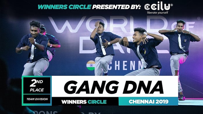 Gang DNA | 2nd Place Team | Winners Circle | World of Dance Chennai 2019 | WODCHENNAI19