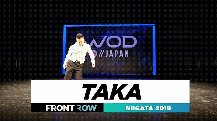 TAKA | FRONTROW | World of Dance Niigata 2019 |  #WODNiigata19